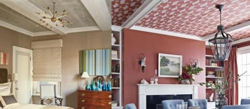 Флизелиновые обои на потолок. Какие выбрать обои на потолок