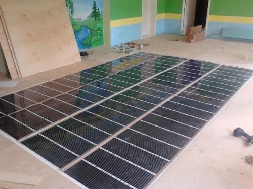 Как сделать теплый пол электрический под плитку. Электрический теплый пол для укладки под плитку