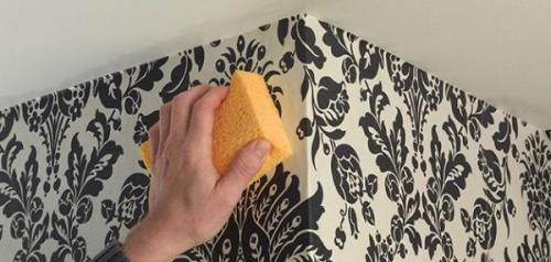 Как клеить обои на потолок с закругленными углами. Оклеивание внутренних и внешних углов