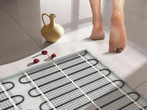 Установка электрического теплого пола своими руками. Виды электрических полов