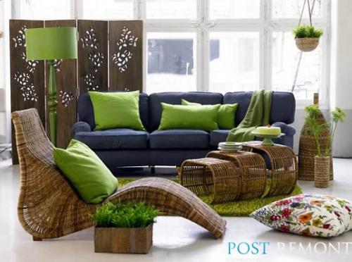 Зеленые акценты в интерьере. Расставляем зеленые акценты в интерьере