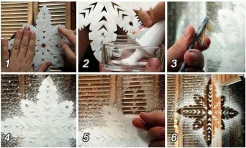 Украшения на Новый год 2020 своими руками. Украшаем окна