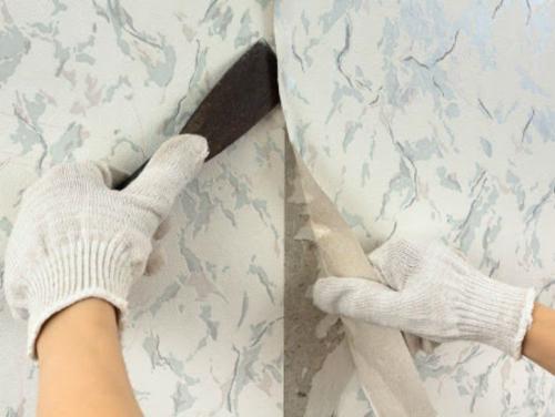 Как быстро обои содрать. Как просто снять старые обои со стен? Сделайте три лёгких шага