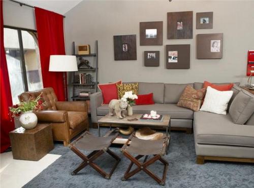 Сочетание серого цвета в интерьере. С какими цветами сочетается серый в интерьере