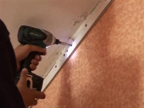 Натяжные потолки, как делают. Какие натяжные потолки можно сделать своими руками 04 Натяжные потолки, как делают. Какие натяжные потолки можно сделать своими руками 04