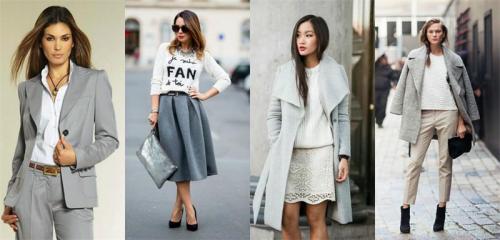 Сочетание белого цвета в одежде. Сочетание цветов в одежде: как работает базовая таблица