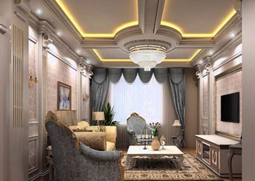 Отделка потолка в квартире варианты. Обои: недорогой вариант отделки 16