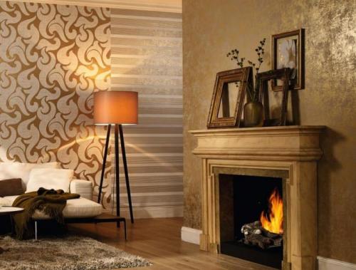 Комбинированные обои для зала в хрущевке. Комбинированные обои для зала