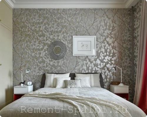 Виды обоев для спальни. Какие обои клеить в спальне