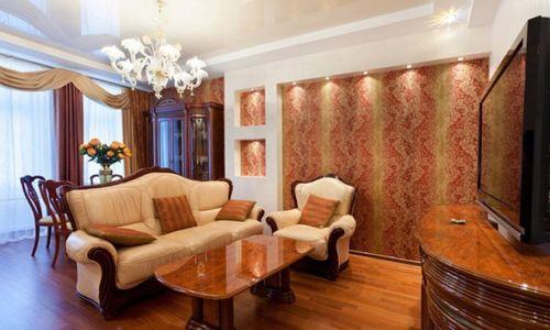 Комбинированные обои для зала в хрущевке. Подбираем комбинированные обои для зала в хрущевке