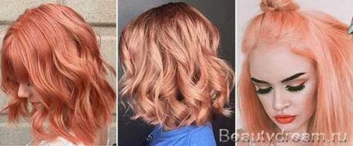 Персиковый цвет в интерьере с какими цветами сочетается. Сочетание цветов: персиковые стены и шторы в интерьере спальни 08