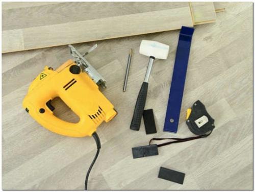 Подбивочный брусок для укладки ламината своими руками. Набор для укладки ламината – необходимые инструменты