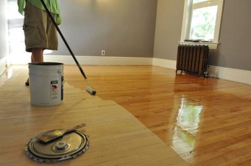 Покрытие полов деревянных лаком. Лаковое покрытие деревянных полов