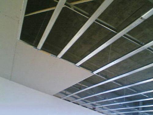 Крепления для потолка из гипсокартона. Как правильно крепить гипсокартон на потолок с каркасом