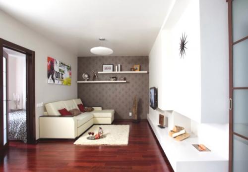 Какие обои подойдут для зала. Как подобрать обои в зал 13