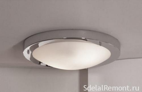 Освещение в ванной натяжной потолок. Разновидности освещения в ванной