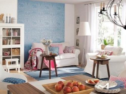 Какие клеить обои в зал. Возможные варианты 14