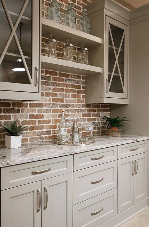 Сочетание серого с коричневым в интерьере кухни. Дизайн кухни в серых тонах (фото)