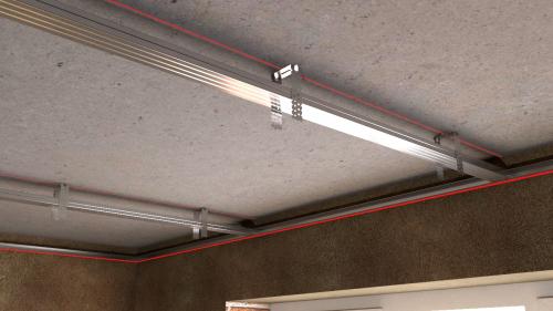 Как монтировать гипсокартон на стену. Этап 4: крепление листов гипсокартона 04