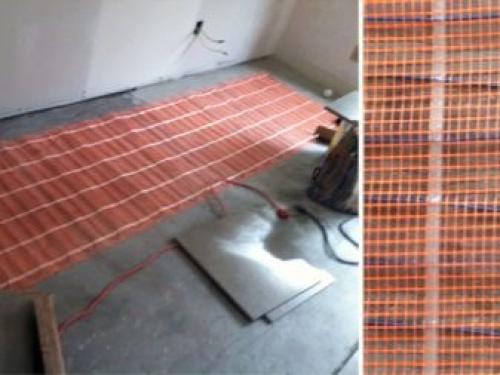 Монтаж теплых водяных полов в бетонной стяжке. Необходимая толщина стяжки под водяной теплый пол 06