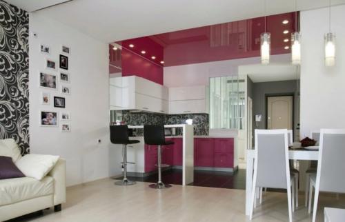 Потолок на кухне чем отделать. Натяжной потолок 08 Потолок на кухне чем отделать. Натяжной потолок 08