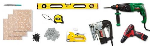 Внутренняя отделка стен. Пример отделки стены панелями МДФ