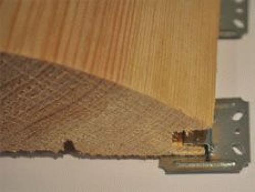 Крепеж для вагонки, как крепить. Что такое кляймер 02