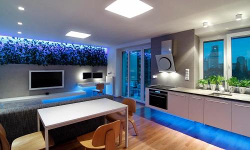 Как украсить комнату светодиодной лентой. Способы применения светодиодной подсветки