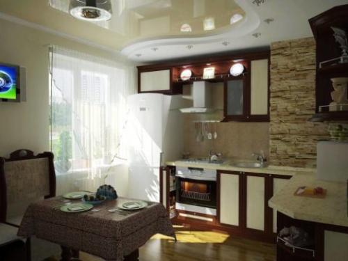 Потолок из гипсокартона на кухне. Подвесной или подшивной потолок из ГКЛ выбрать?