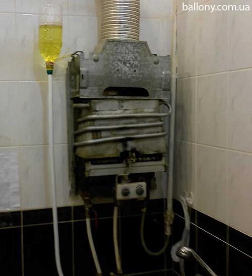 Как промыть газовую колонку соляной кислотой. Популярные средства для домашней работы