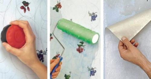 Как снять старые обои с гипсокартона. Инструменты, которые пригодятся в работе