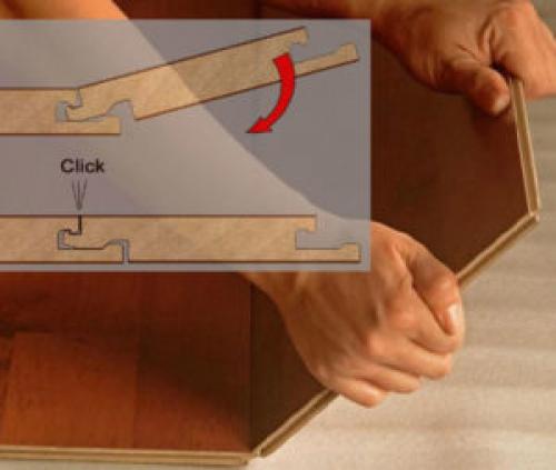 Палубная укладка ламината