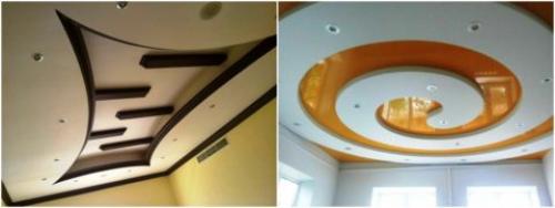 Потолок из гипсокартона на кухне. Подвесной или подшивной потолок из ГКЛ выбрать?