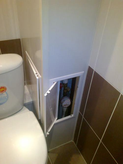 Полки из гипсокартона в туалете. Примерный поэтапный план создания короба в туалете