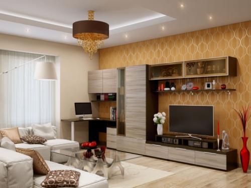 Какого цвета выбрать обои в гостиную. Обои для гостиной: выбираем идеальный вариант