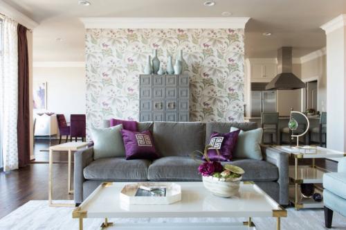 Обои для зала. Модные расцветки обоев в 2019-м