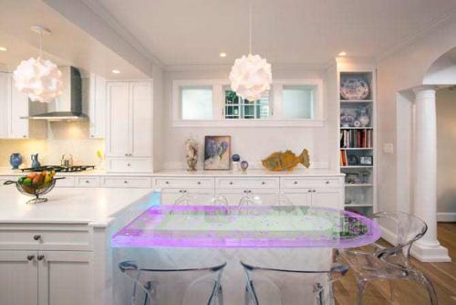 Кухня с подсветкой. ГДЕ РАСПОЛОЖИТЬ ПОДСВЕТКУ