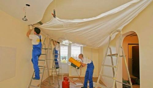 Как делать натяжные потолки. Какие натяжные потолки можно сделать своими руками 02