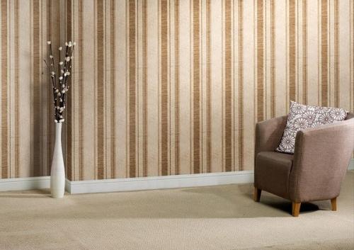 Варианты поклейки обоев в зале двух видов. Особенности комбинирования обоев двух цветов в зале 11