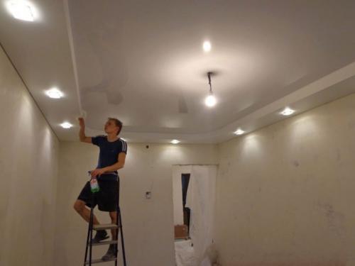 Как делать натяжные потолки. Какие натяжные потолки можно сделать своими руками 05