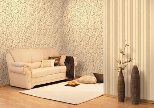 Варианты поклейки обоев в зале двух видов. Особенности комбинирования обоев двух цветов в зале 15