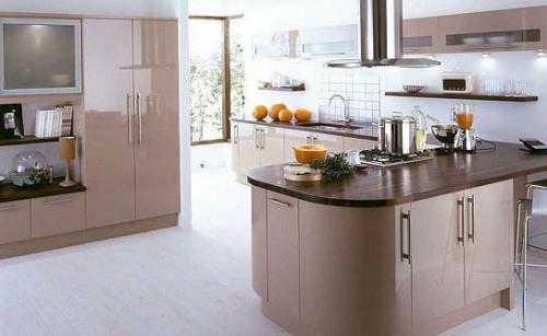 Цвет мокко в интерьере кухни. Варианты отделки