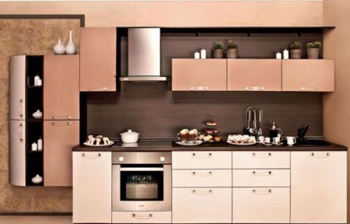 Цвет мокко в интерьере кухни. Варианты отделки