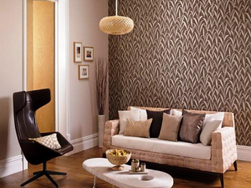 Как красиво поклеить обои в зале. Стадия 3: делим пространство на зоны