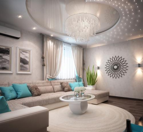 Каким цветом поклеить обои в зале если комната юго западная. Обои для гостиной: выбираем идеальный вариант