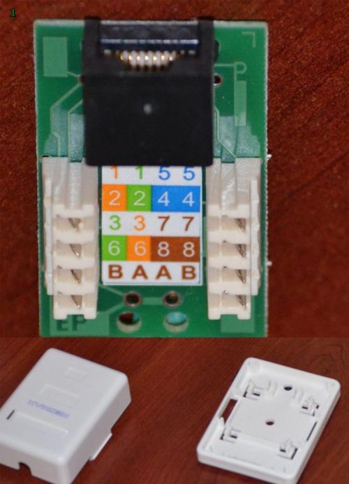 Как подключить интернет-розетку cat 5e. Как обжать сетевую розетку