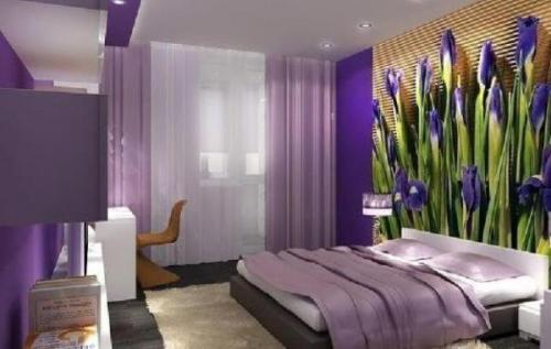 Как поклеить обои двух видов в спальне. Подготовка к поклейке