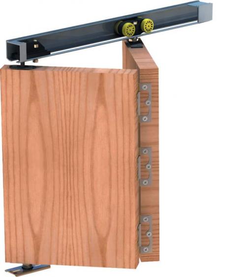 Установка дверей на роликах. Как сделать двери на роликах своими руками