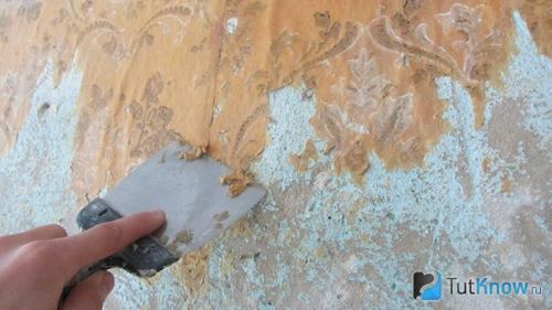 Как правильно обдирать обои. Как правильно снять старые обои