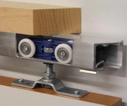 Установка дверей на роликах. Как сделать двери на роликах своими руками